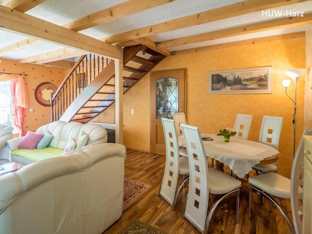 Idyllisches Ferienhaus Bei Wernigerode Benzingerode Buitenkant foto